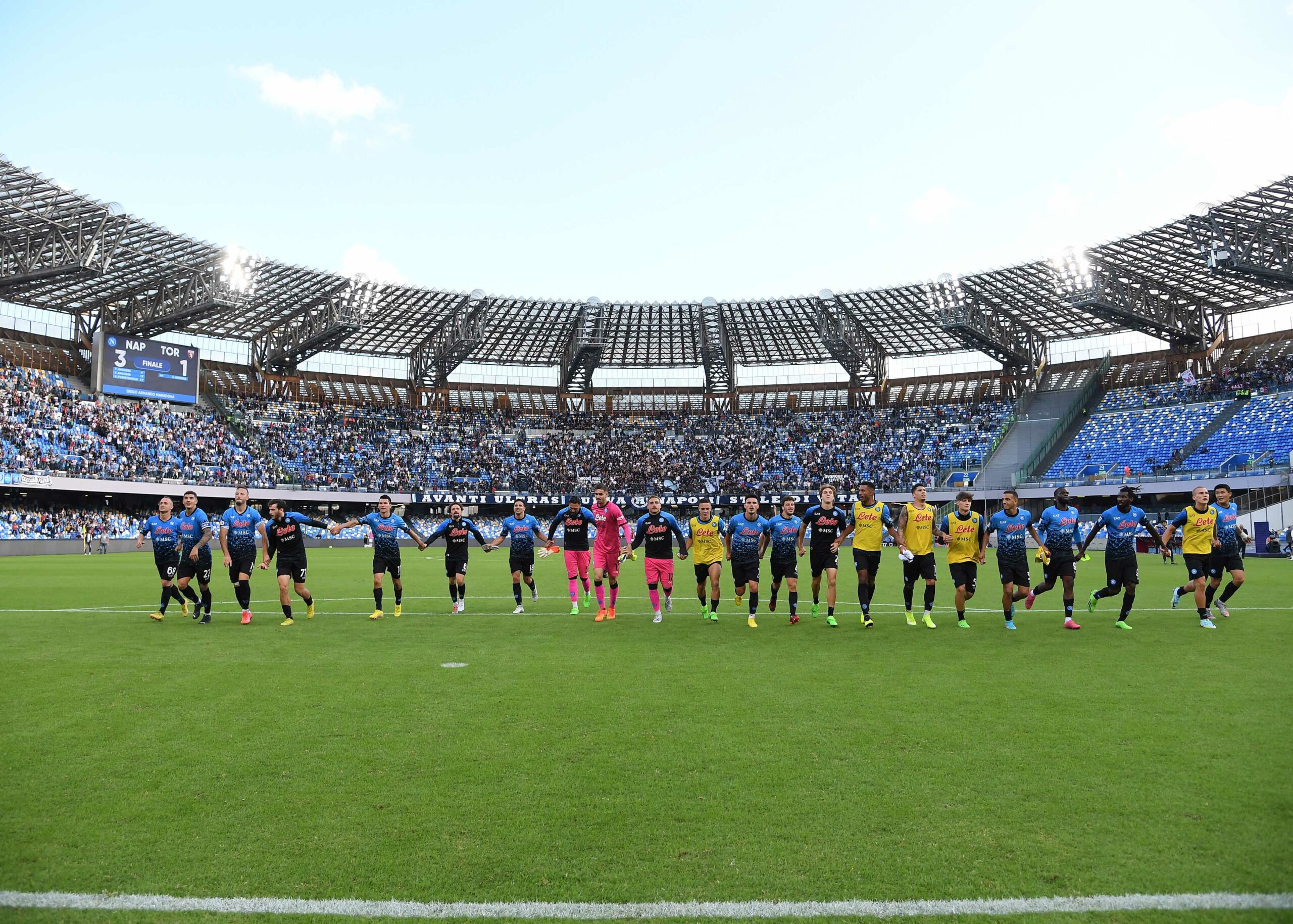 Napoli-Torino 3-1-1400