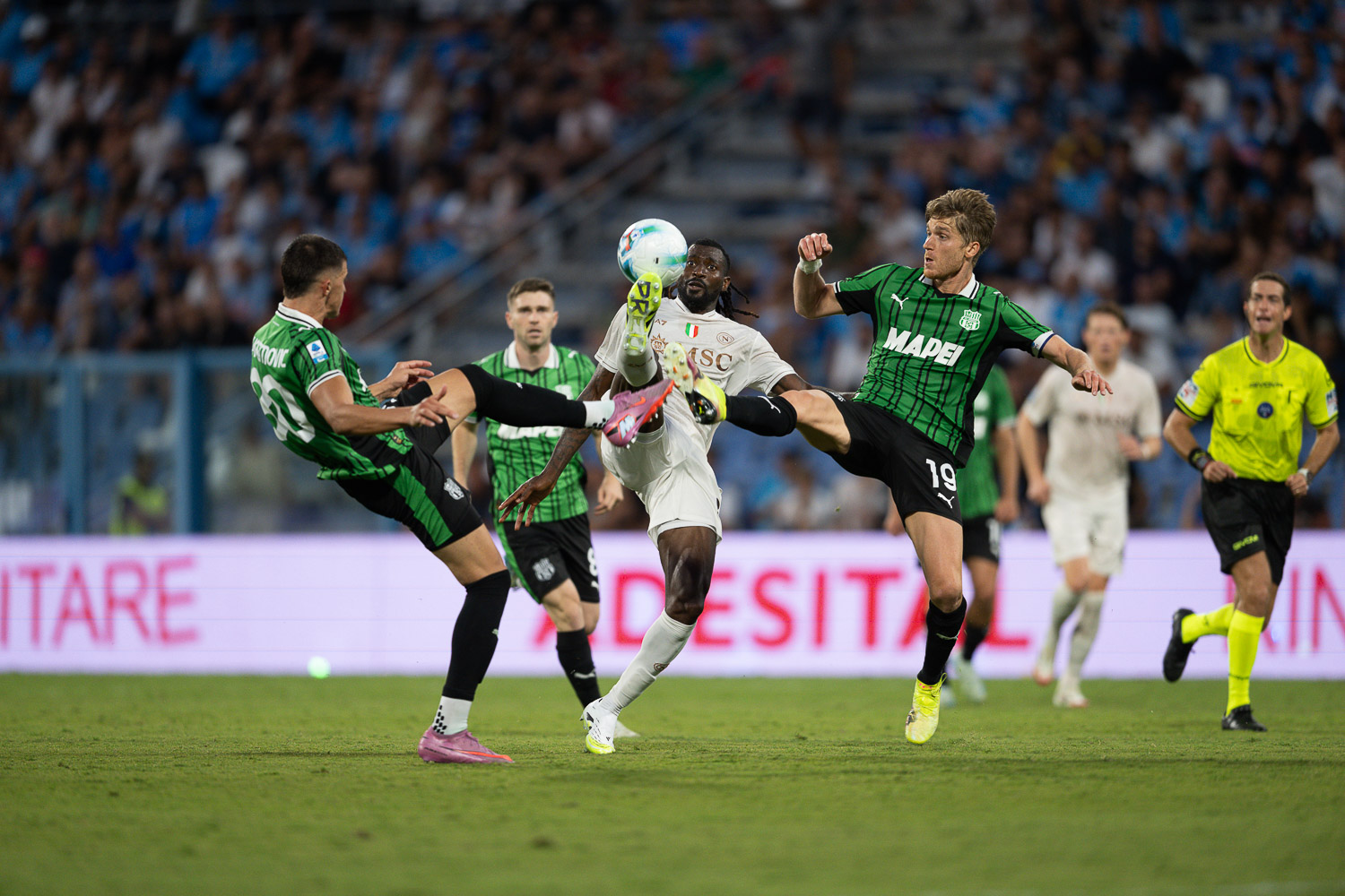 Sassuolo - Napoli 0 - 2-3500