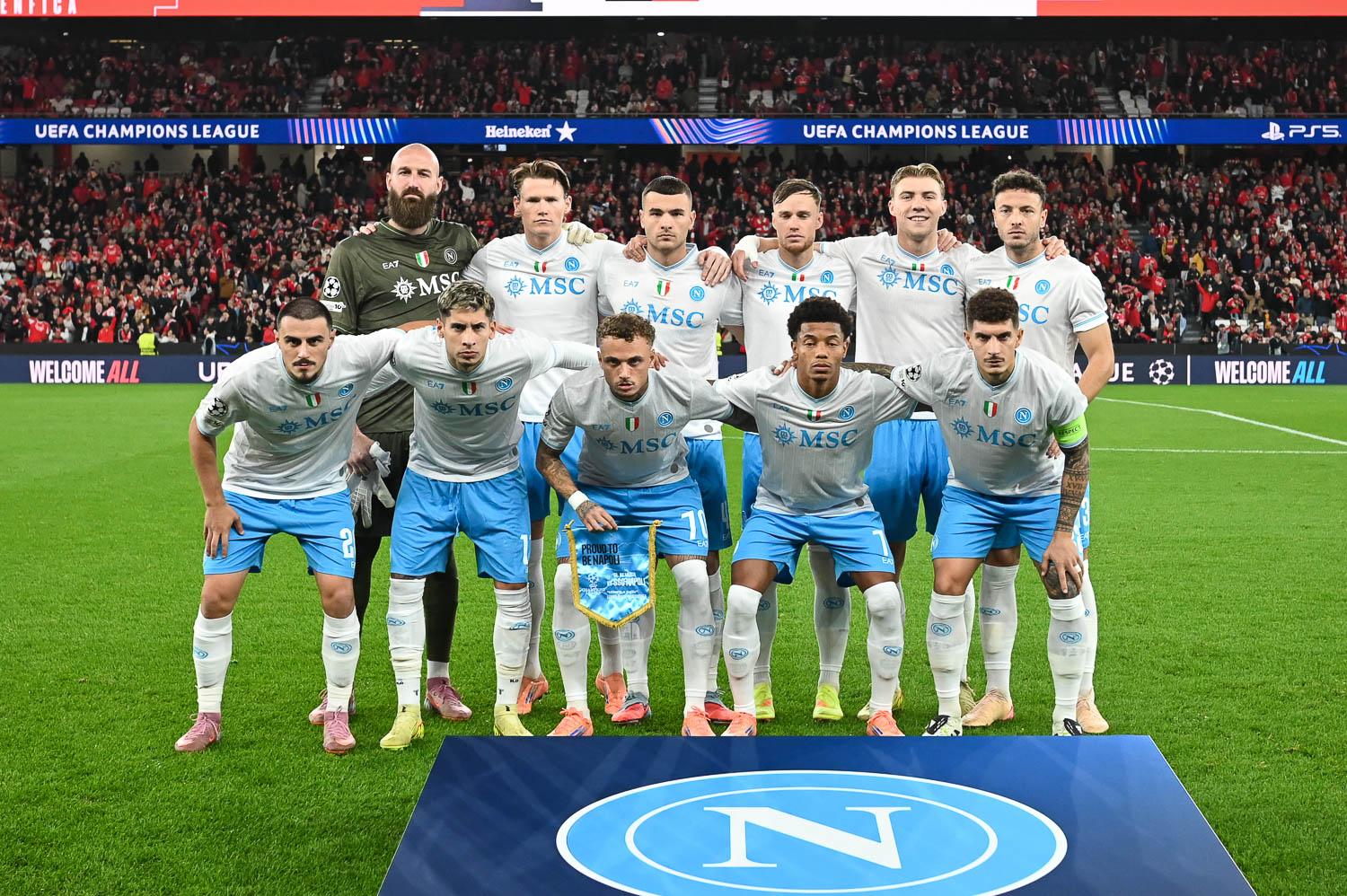 Benfica - Napoli 2 - 0-3732
