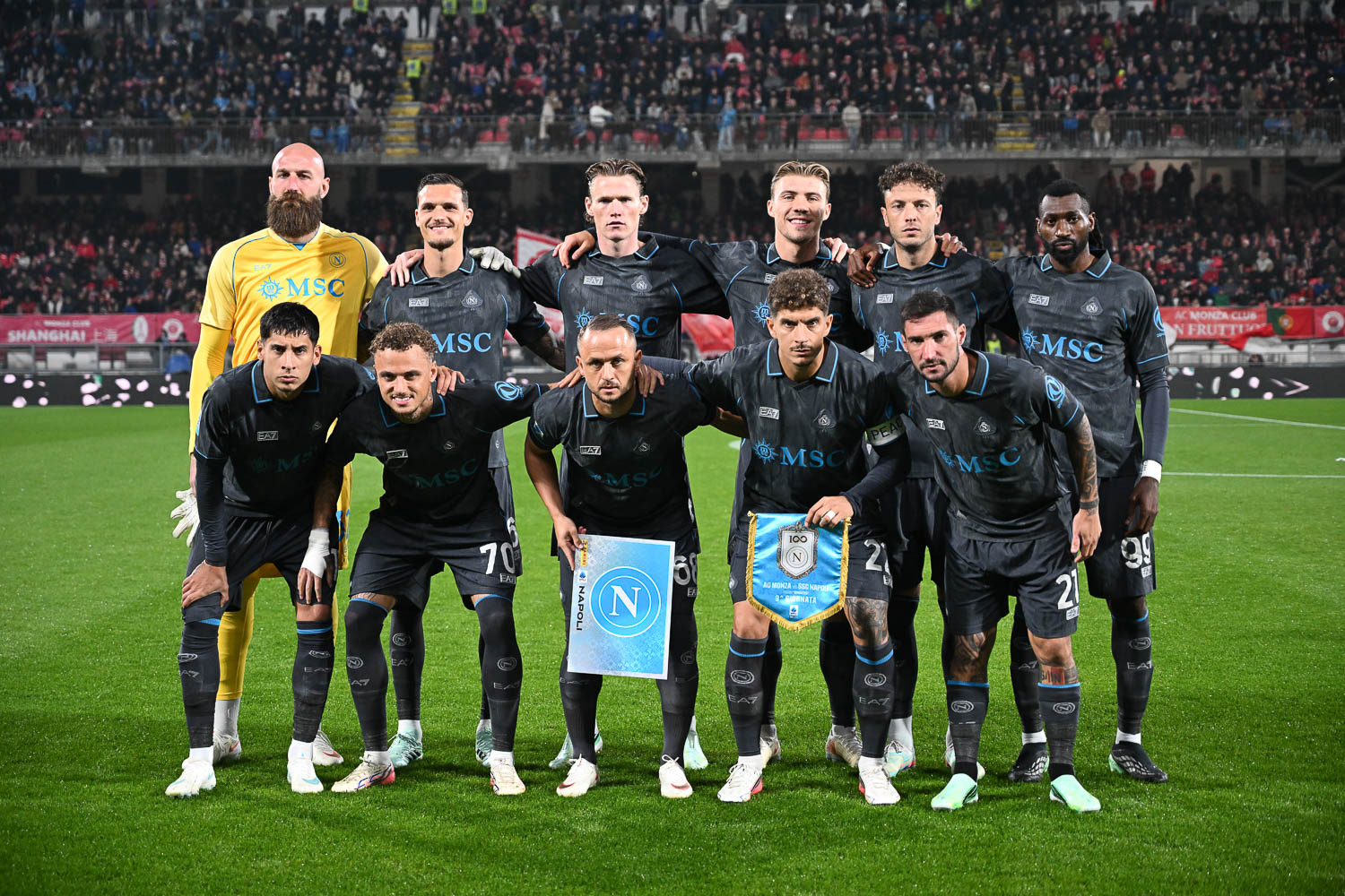 Monza - Napoli 1 - 4-4345