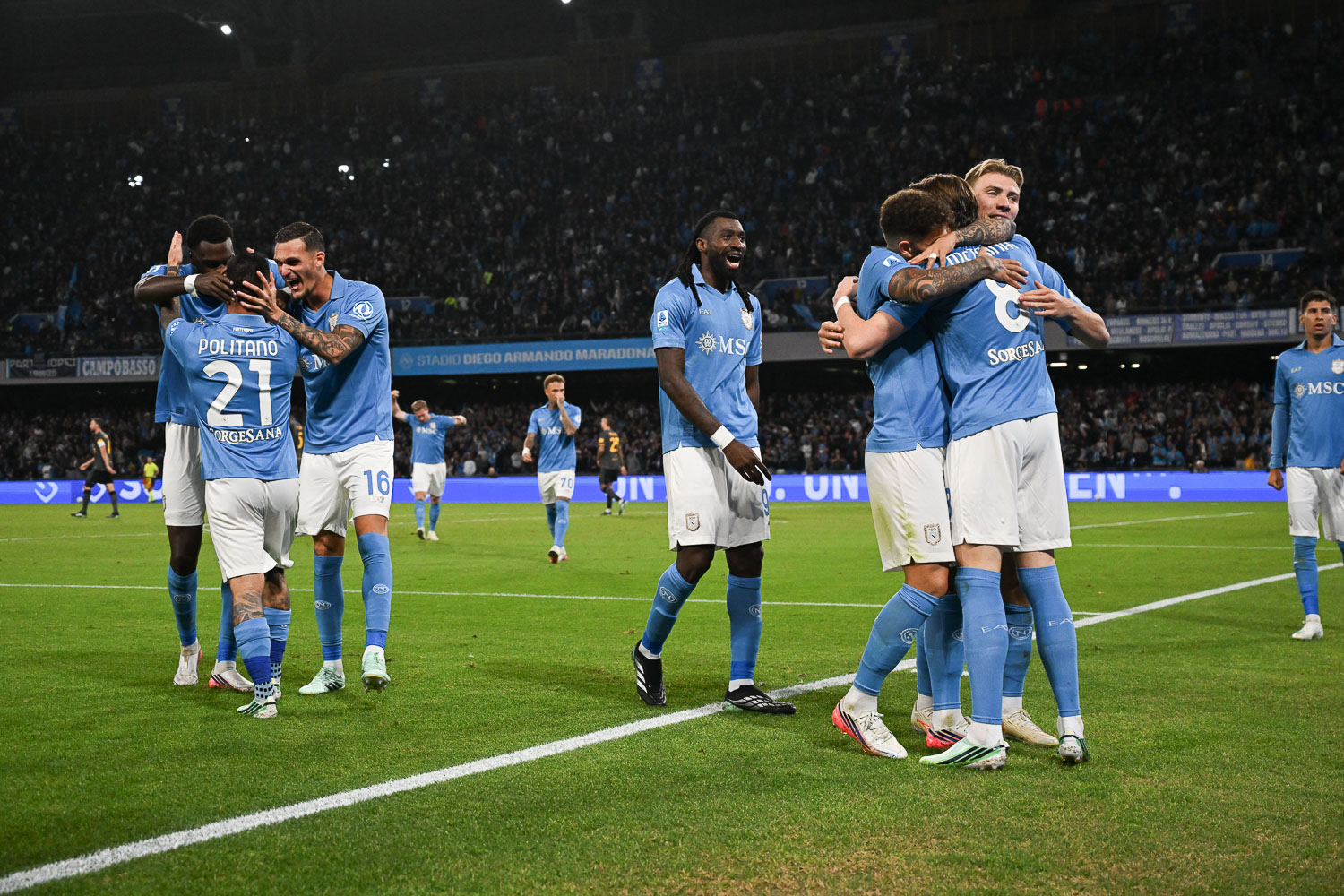 Napoli - Roma 3 - 3-4332